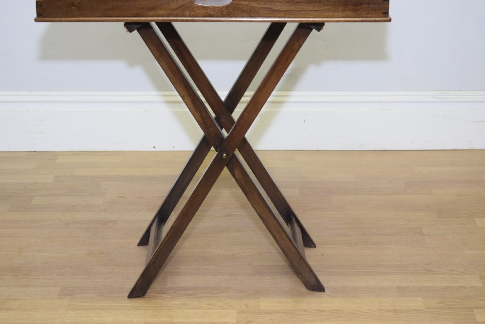 Victorian Butlers Tray On Stand View IV