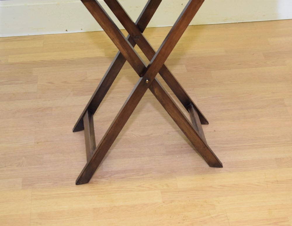 Victorian Butlers Tray On Stand View VII