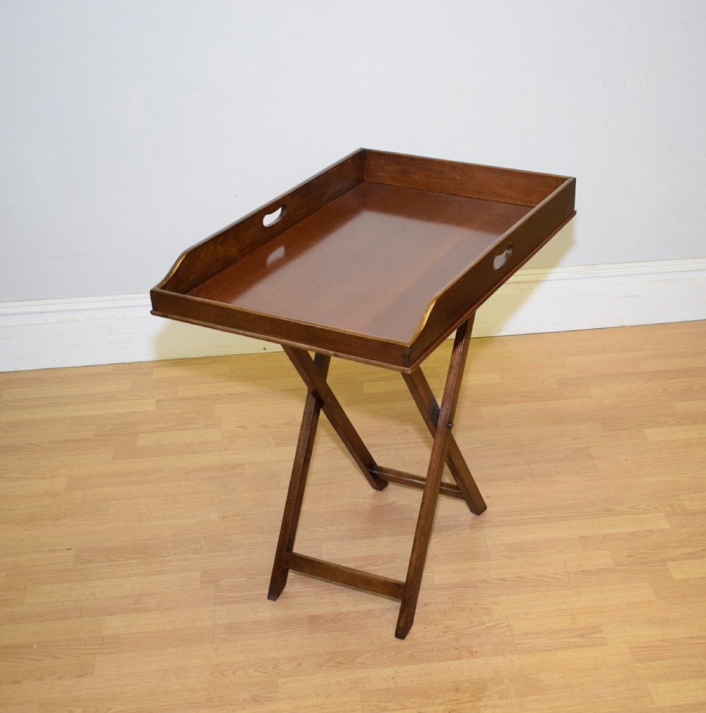Victorian Butlers Tray On Stand View VIII