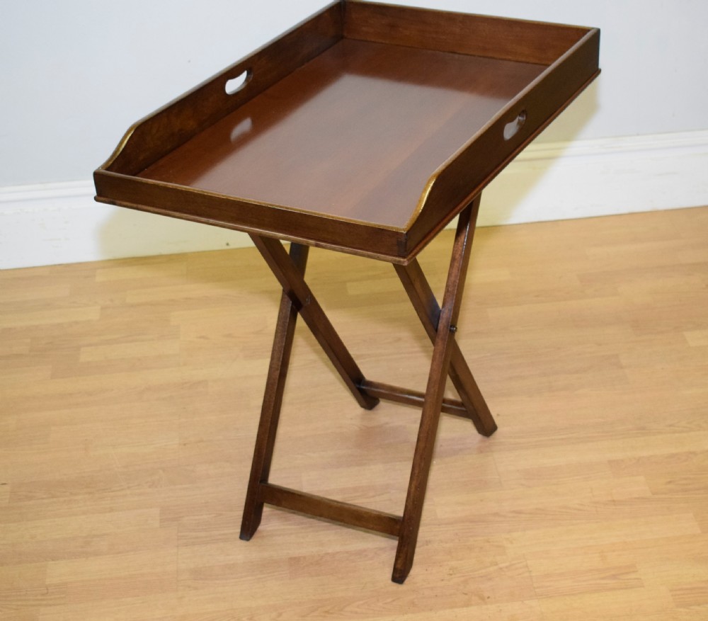 Victorian Butlers Tray On Stand View IX