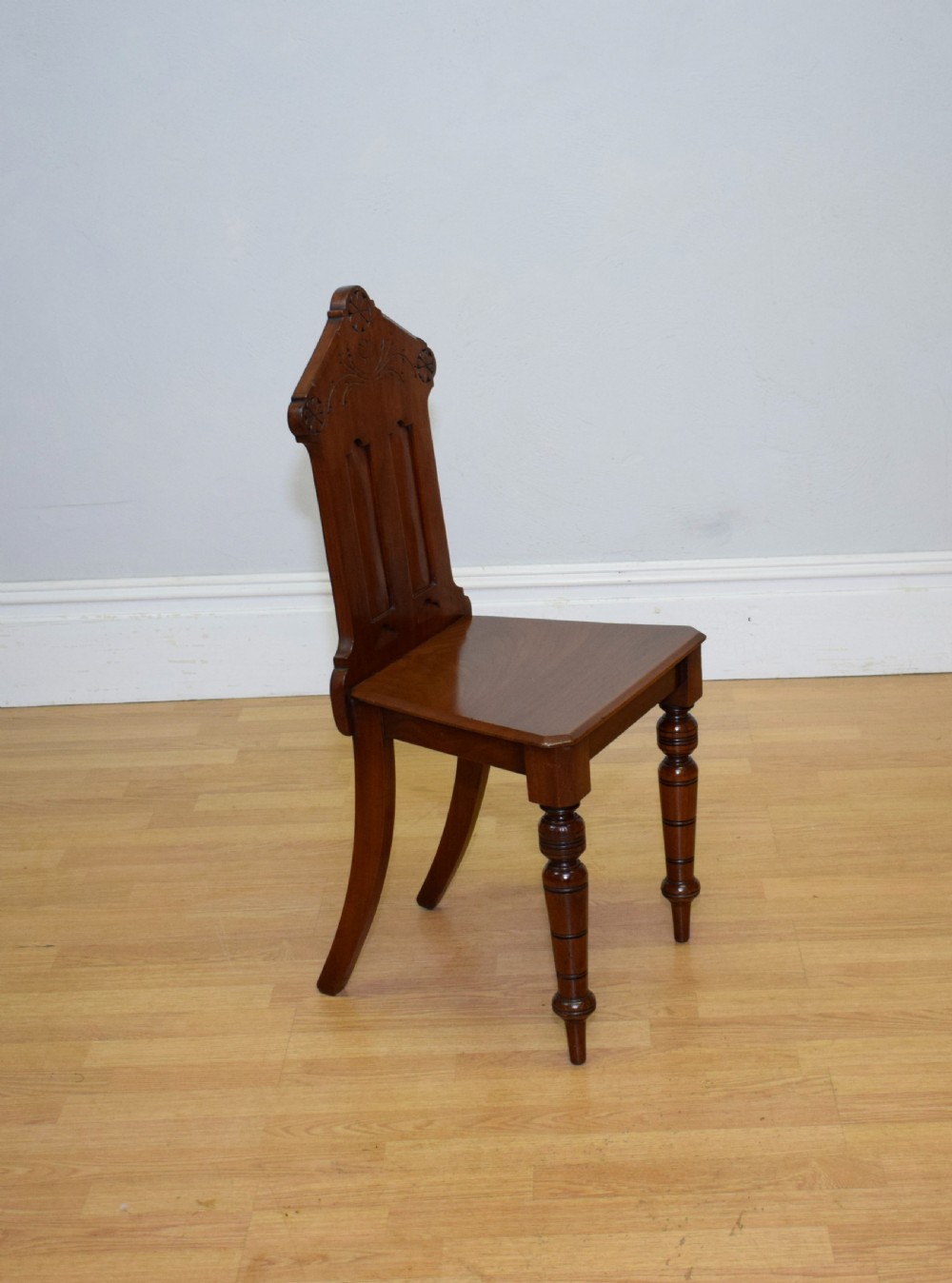 Victorian Gothic Hall Chair View XI