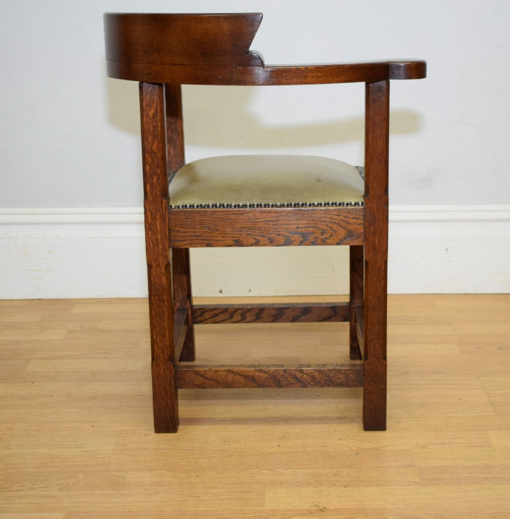 Antique Arts & Crafts Corner Chair View X