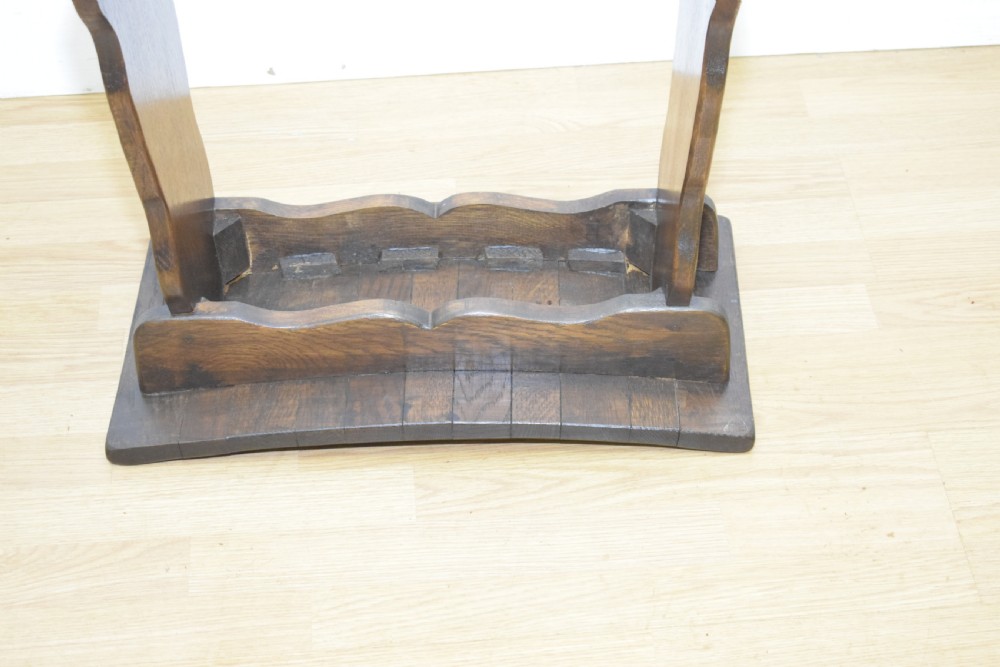 Early 20th Century Oak Stool View XIV