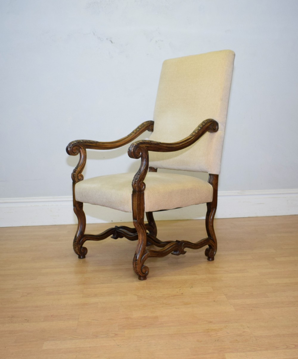 Early 20th Century Walnut Armchair View XII