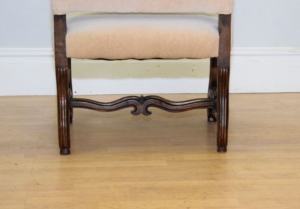 Early 20th Century Walnut Armchair View XIII