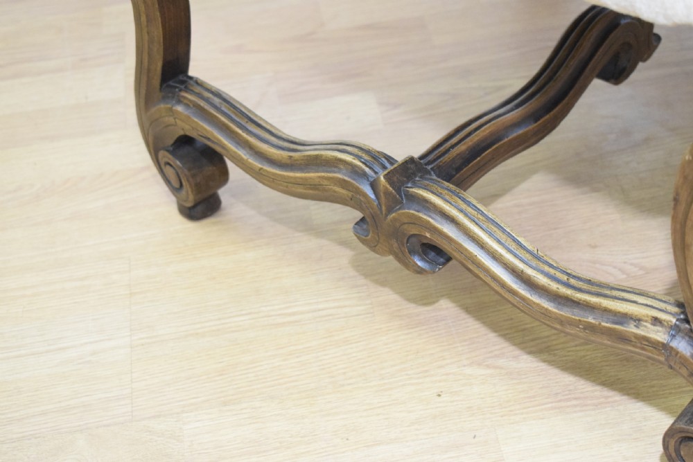 Early 20th Century Walnut Armchair View XVIII