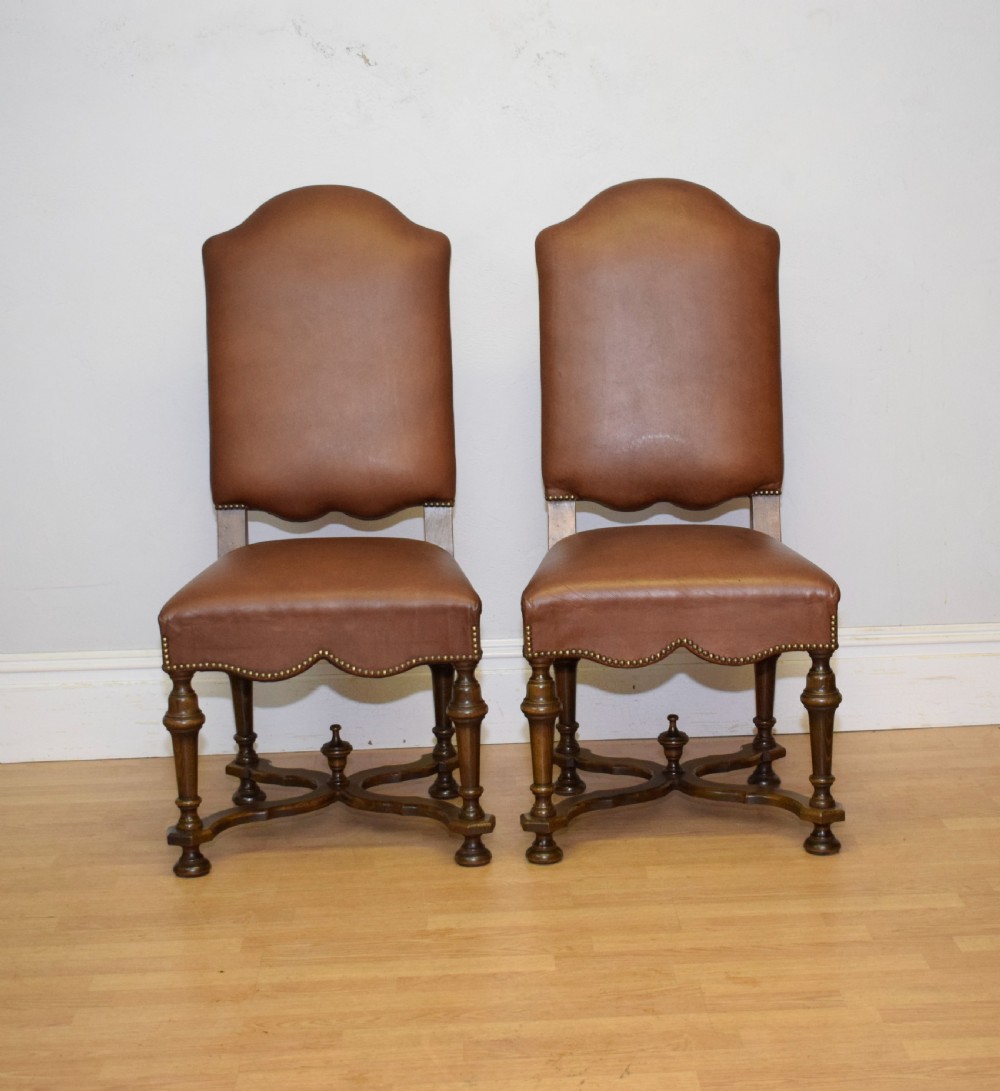 Early 20th Century Pair of Side Chairs