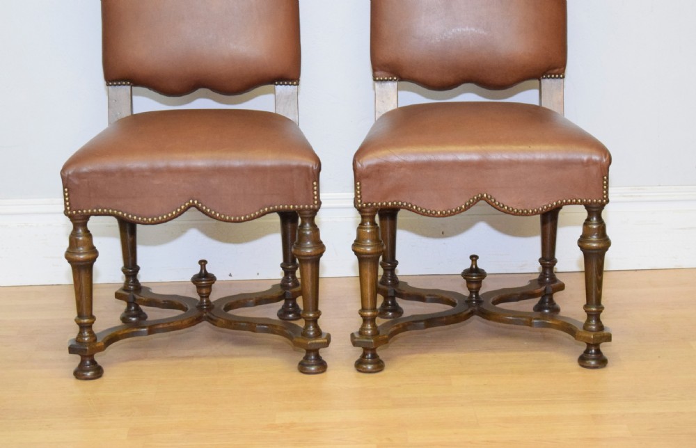 Early 20th Century Pair of Side Chairs View II