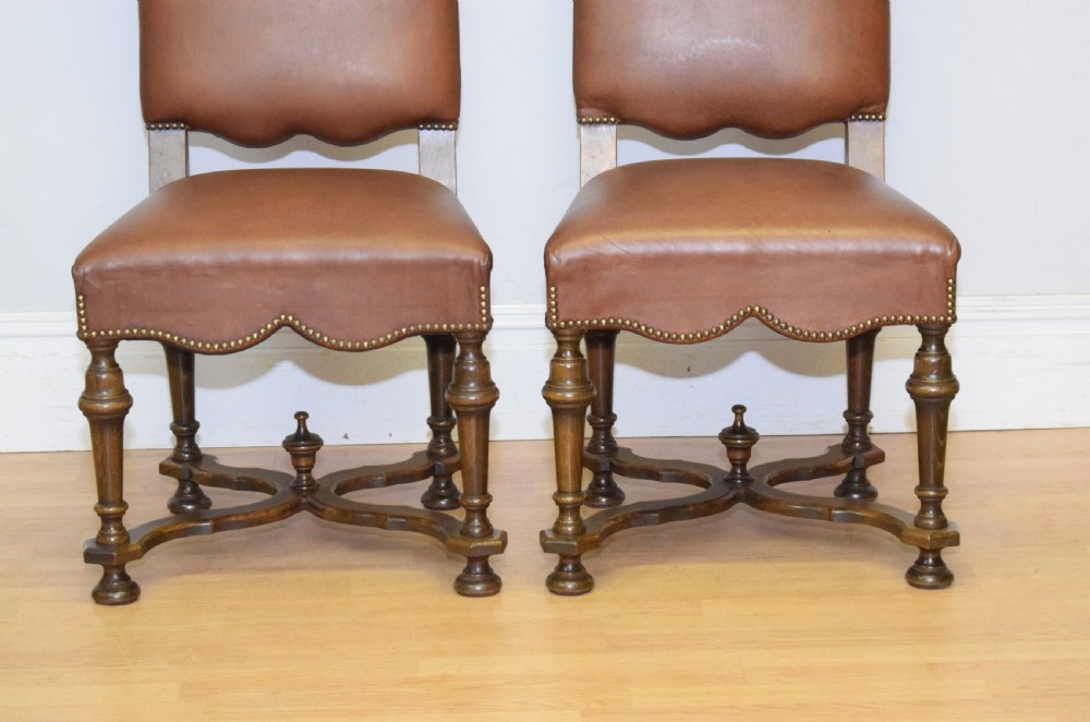Early 20th Century Pair of Side Chairs View III