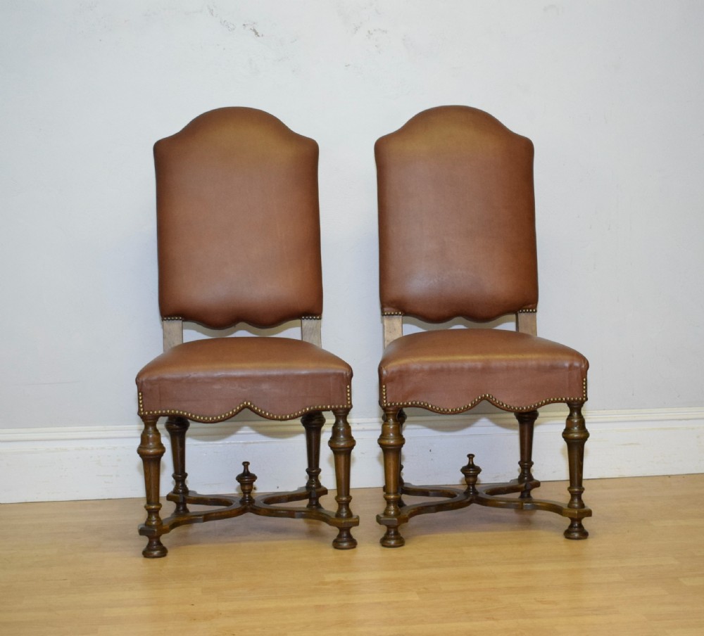 Early 20th Century Pair of Side Chairs View V