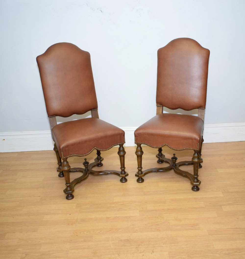 Early 20th Century Pair of Side Chairs View VII