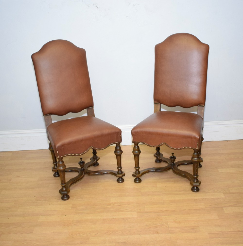 Early 20th Century Pair of Side Chairs View VIII