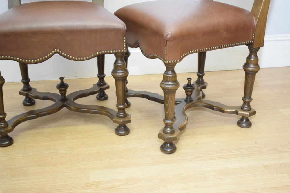 Early 20th Century Pair of Side Chairs View XVI