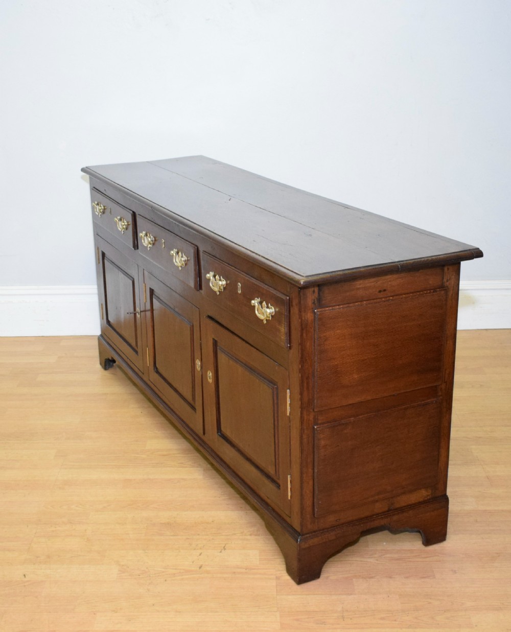 Antique Georgian Dresser Base View XI