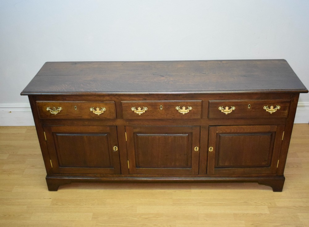 Antique Georgian Dresser Base View XII
