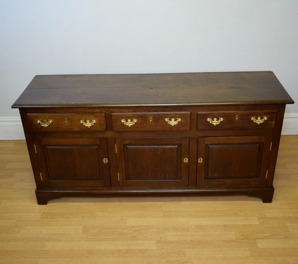 Antique Georgian Dresser Base View XIII