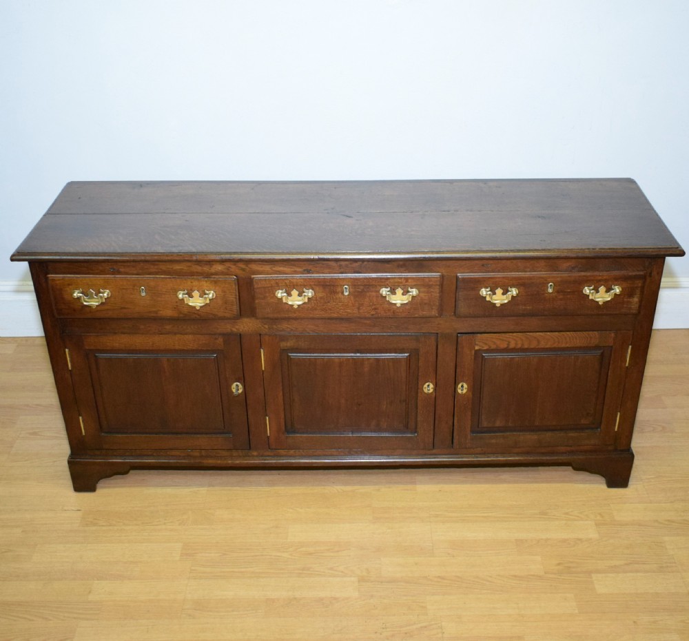 Antique Georgian Dresser Base View XIV
