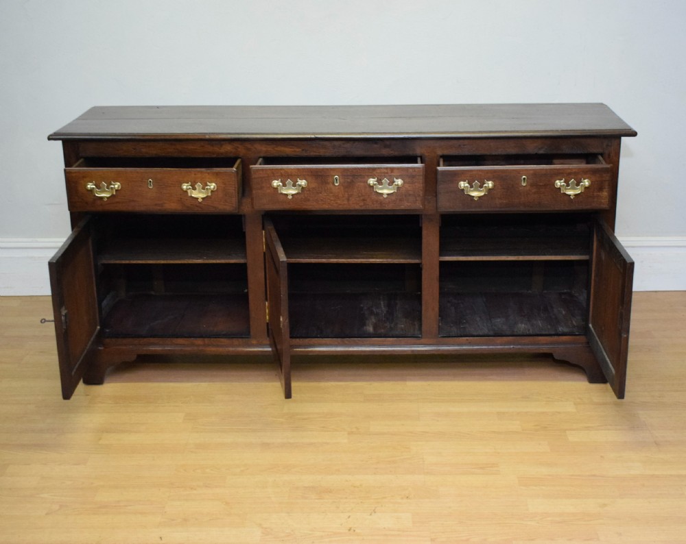 Antique Georgian Dresser Base View XXI
