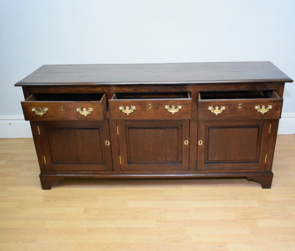 Antique Georgian Dresser Base View XXIII