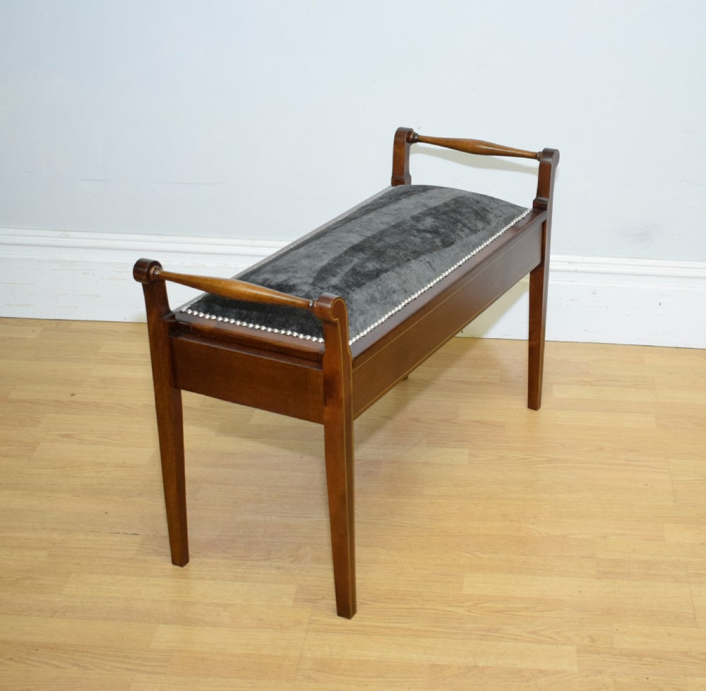 Victorian Duet Piano Stool View XI