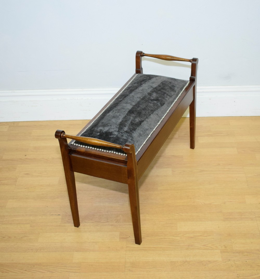 Victorian Duet Piano Stool View XIII