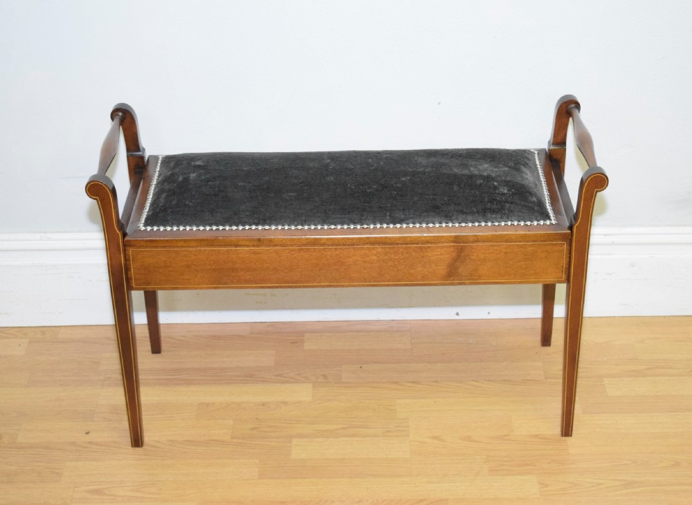 Victorian Duet Piano Stool View XIV