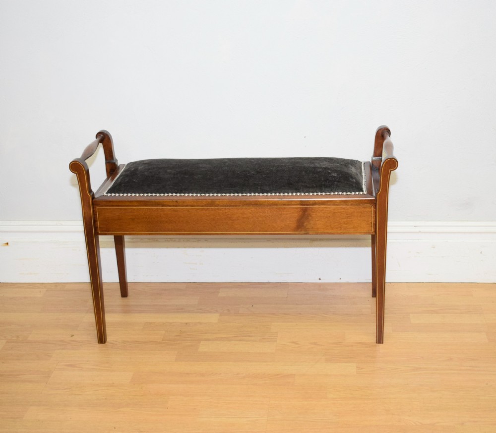Victorian Duet Piano Stool View XVIII
