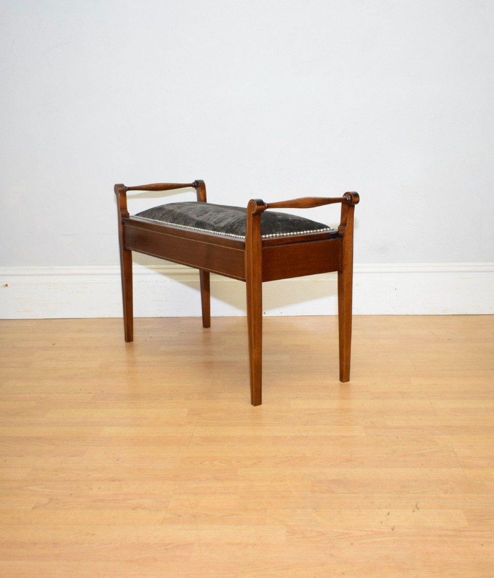 Victorian Duet Piano Stool View XIX