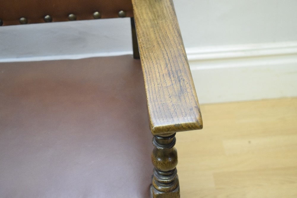 Set of 6 Victorian Oak Dining Chairs View XXI