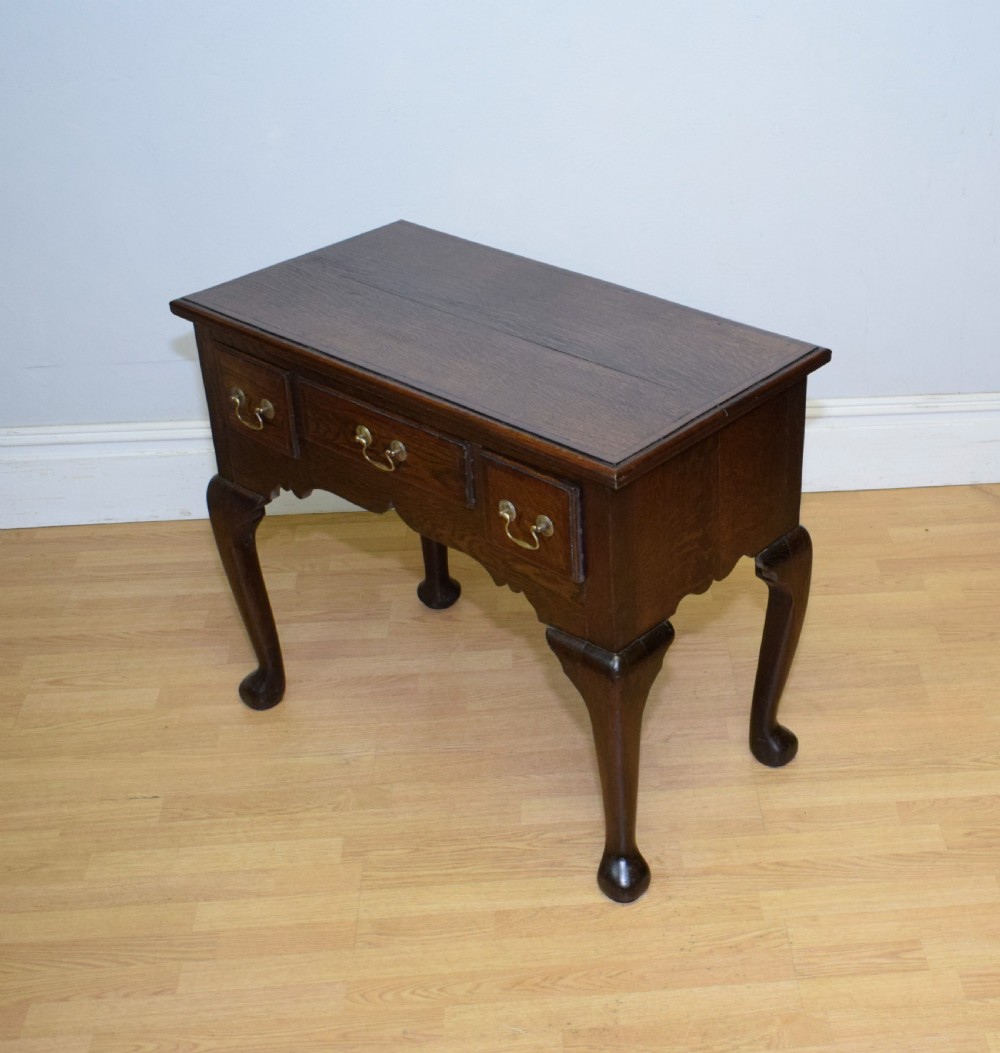 19th Century Lowboy in Oak and Chestnut View III