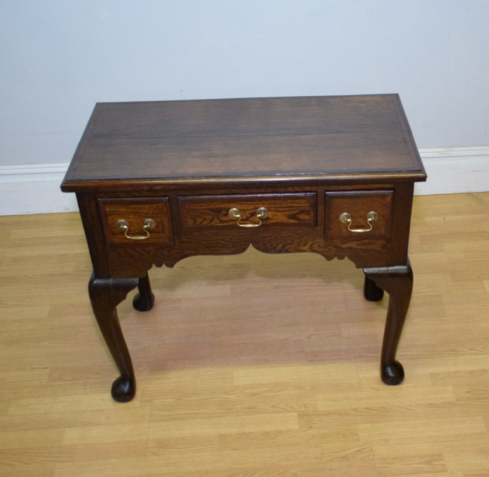 19th Century Lowboy in Oak and Chestnut View IV