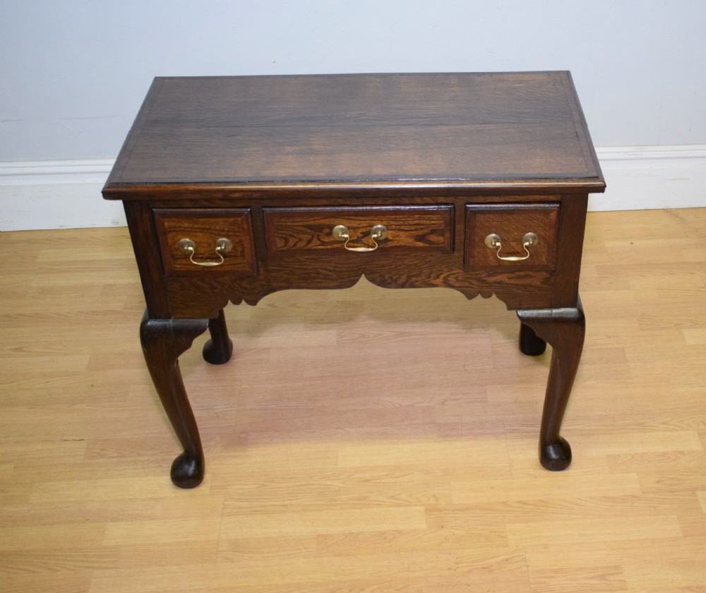 19th Century Lowboy in Oak and Chestnut View V