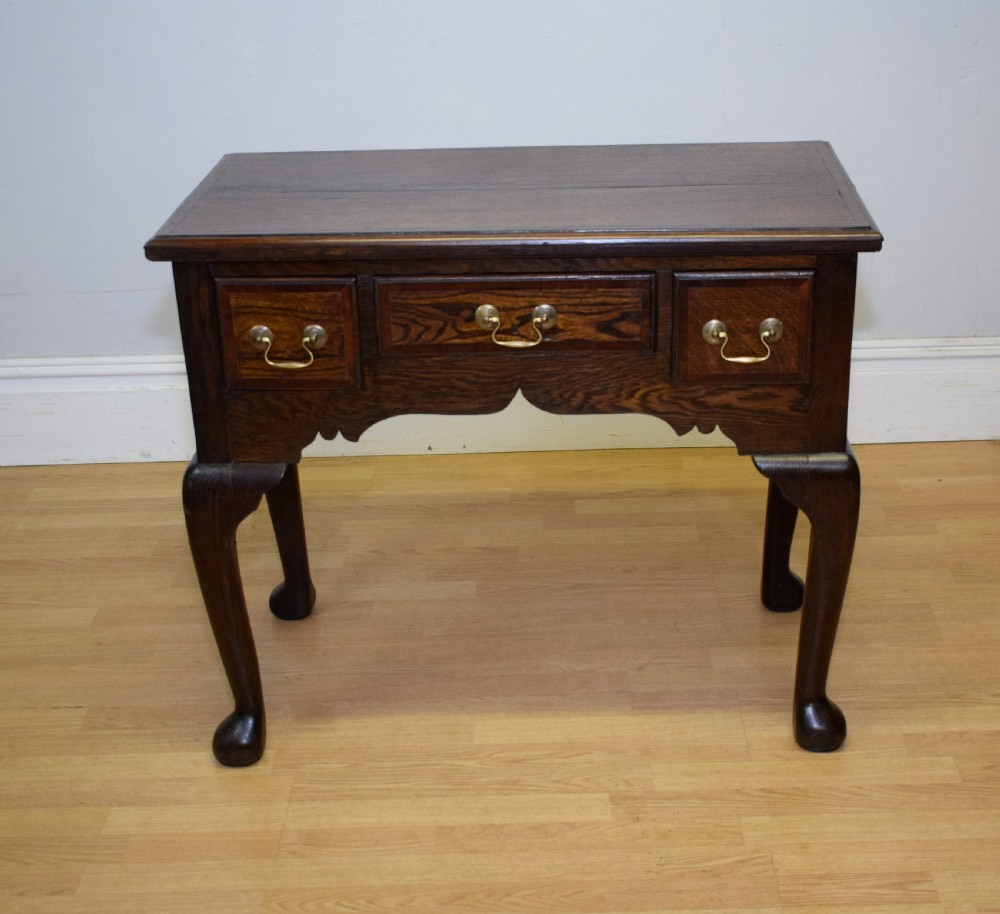 19th Century Lowboy in Oak and Chestnut View VII