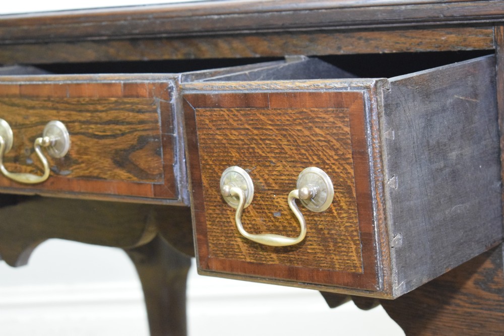 19th Century Lowboy in Oak and Chestnut View XII