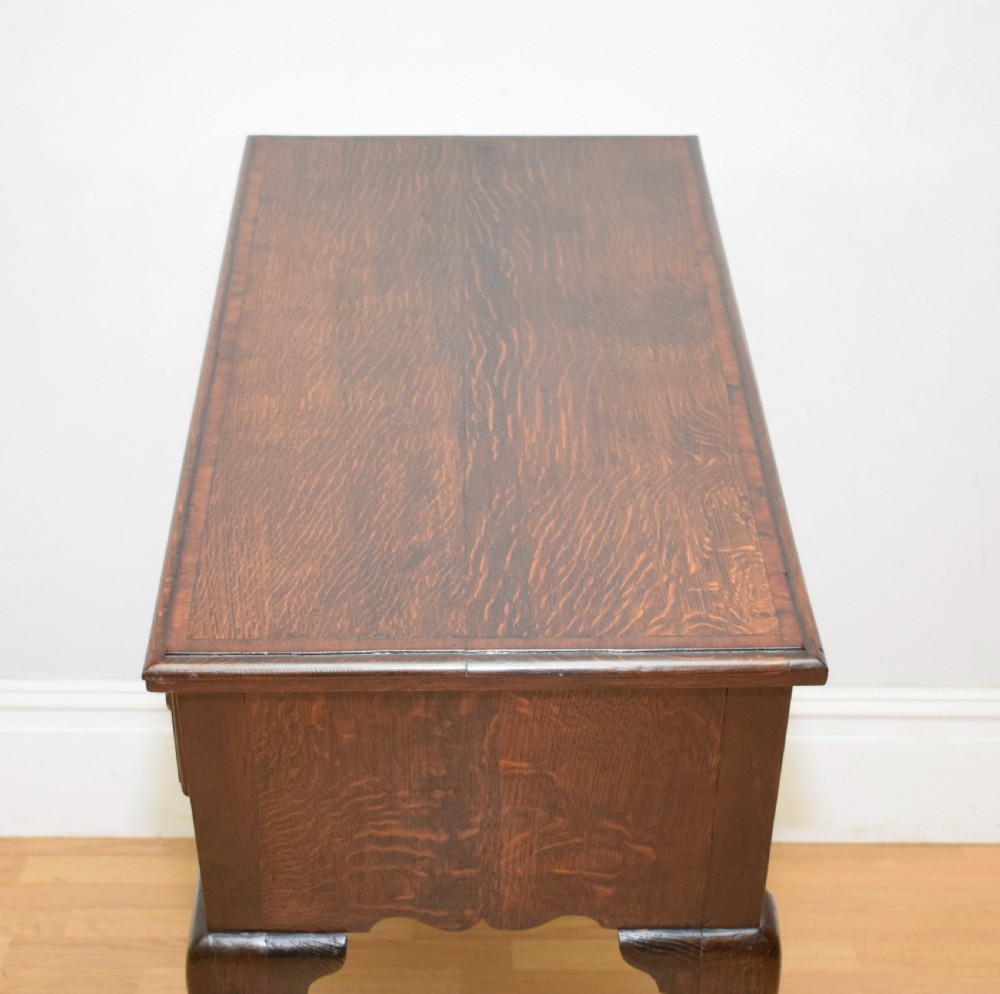 19th Century Lowboy in Oak and Chestnut View XIV