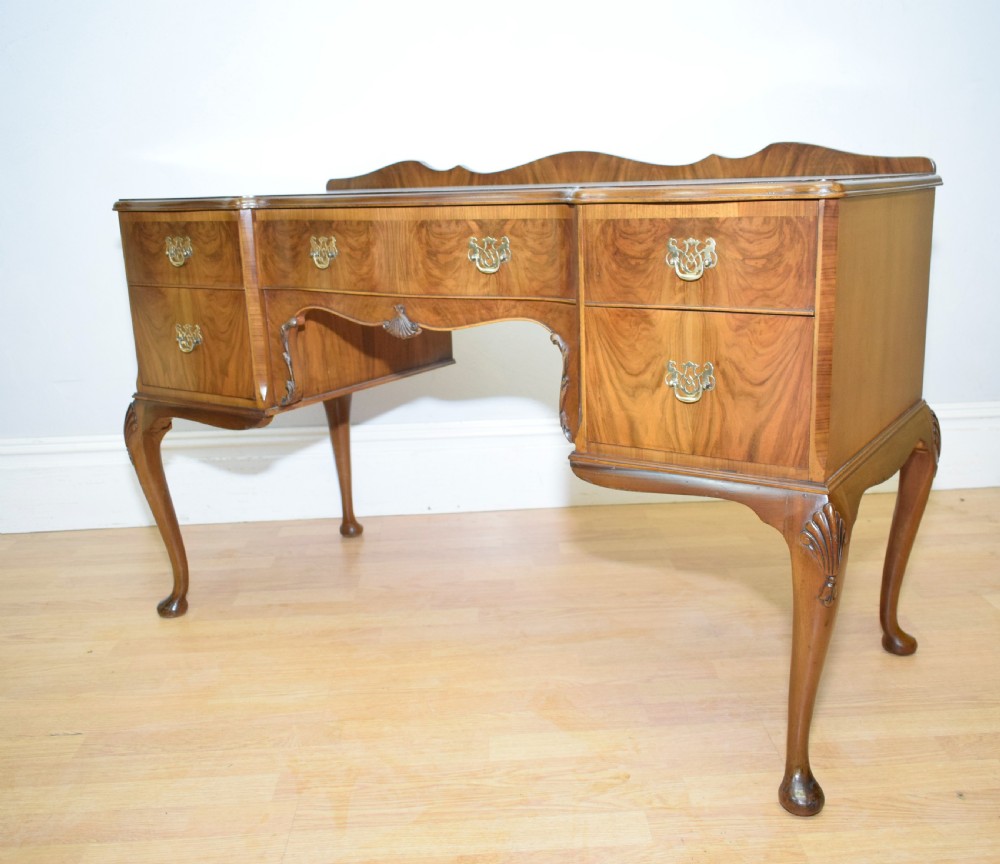 Early 20th Century Walnut Desk View II