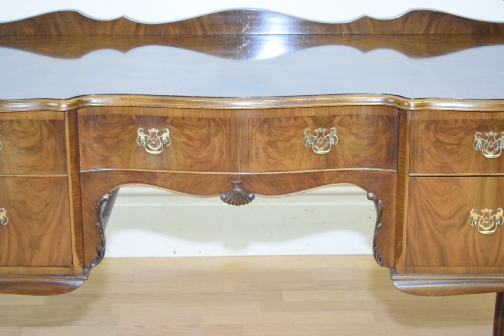 Early 20th Century Walnut Desk View VIII