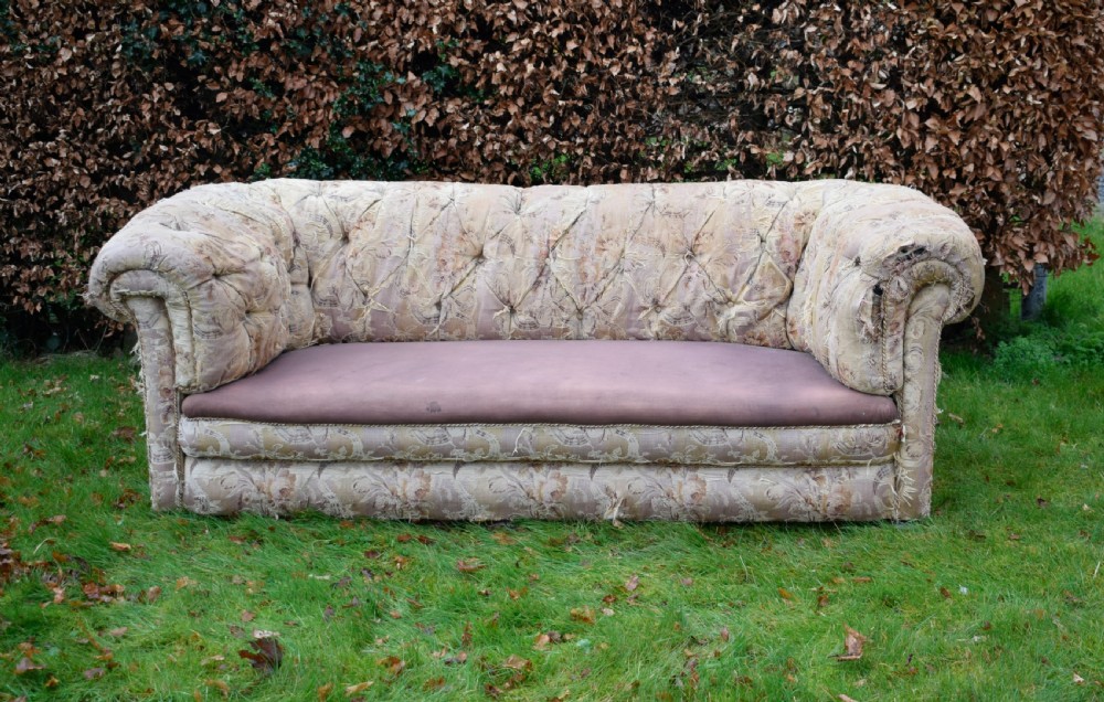 Victorian  Chesterfield Settee View III