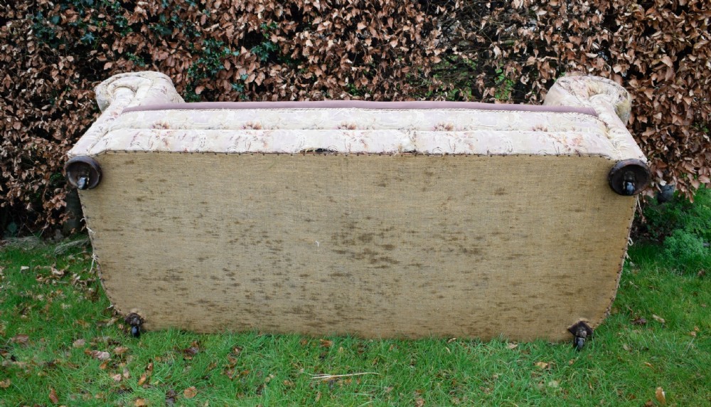 Victorian  Chesterfield Settee View XII