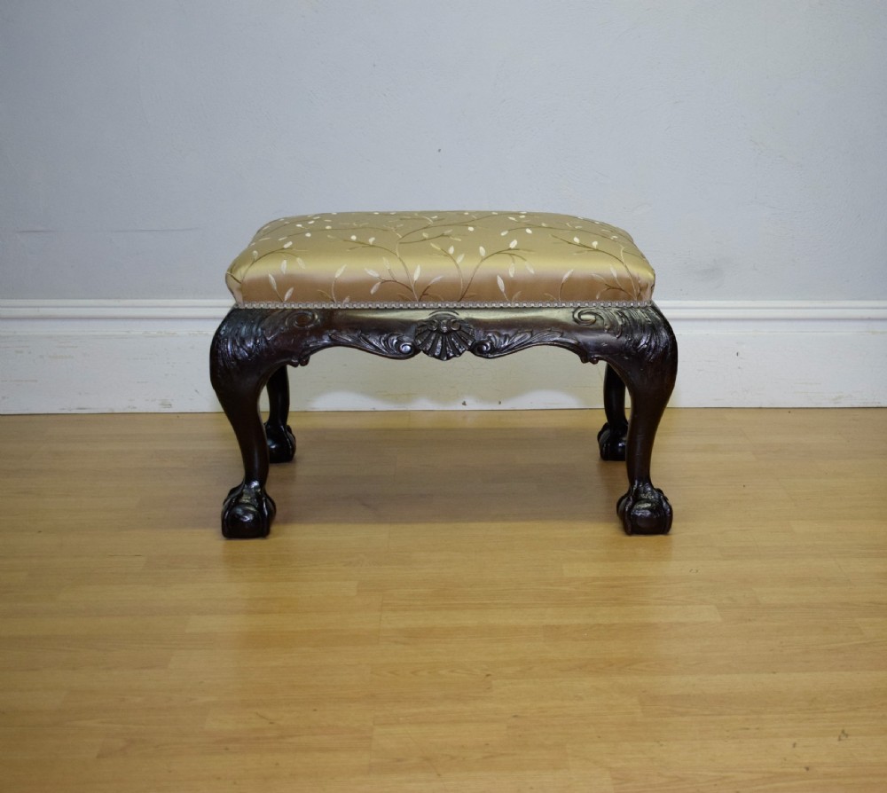 Antique Chippendale Stool View III