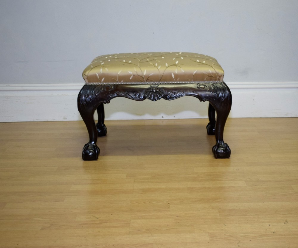 Antique Chippendale Stool View IV