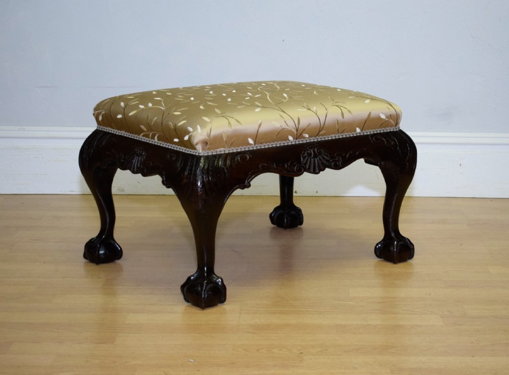 Antique Chippendale Stool View XI