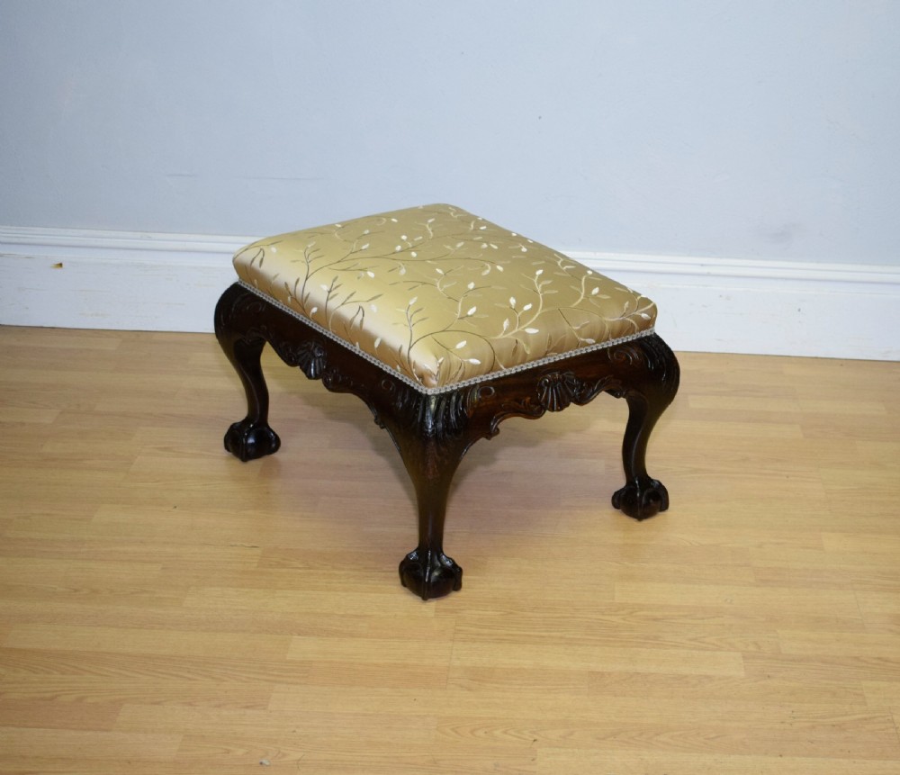 Antique Chippendale Stool View XII
