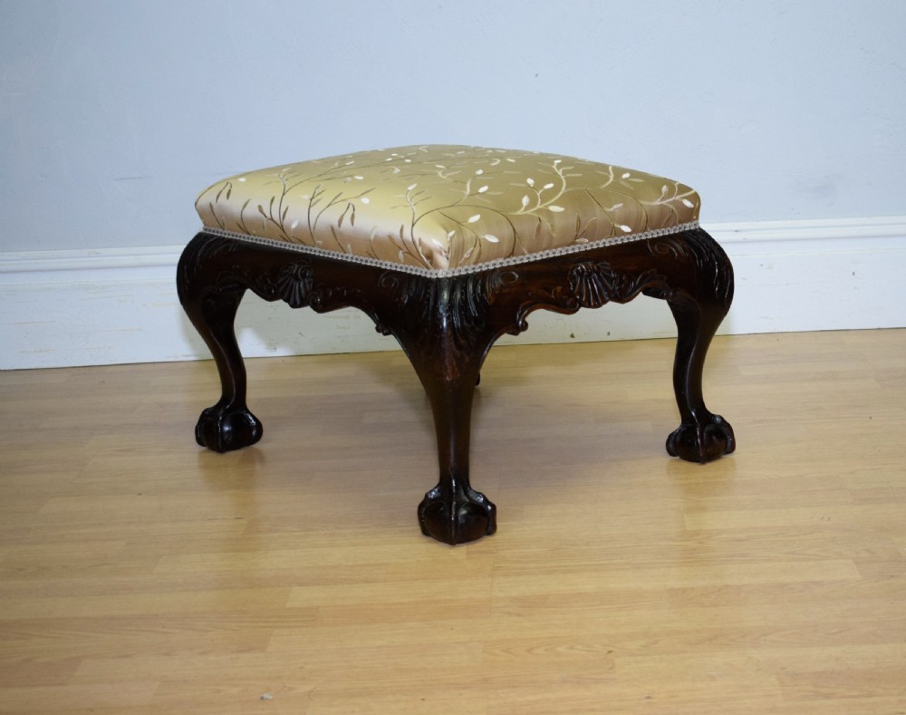 Antique Chippendale Stool View XIV