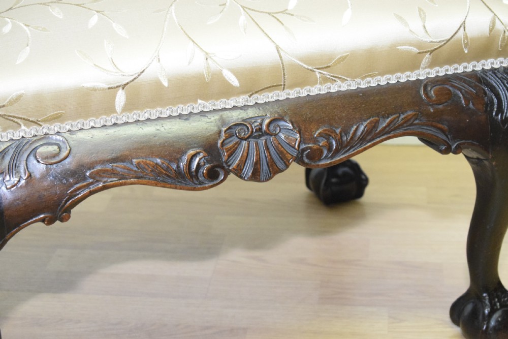 Antique Chippendale Stool View XV