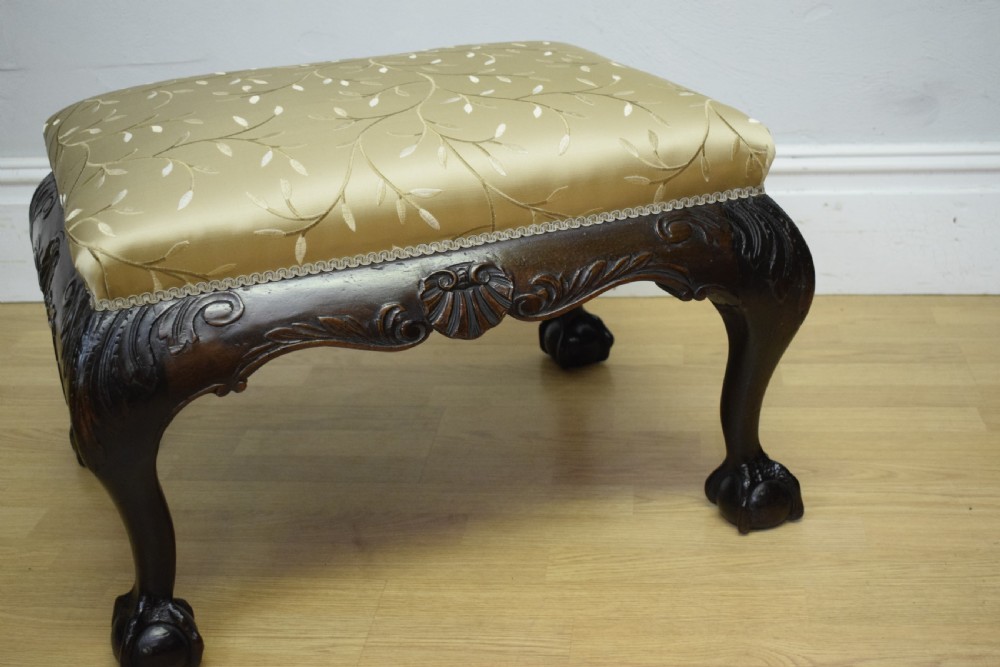 Antique Chippendale Stool View XVI