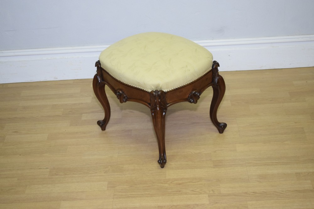 Victorian Rosewood Stool View II