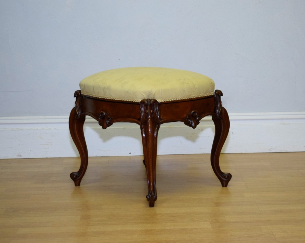 Victorian Rosewood Stool View V
