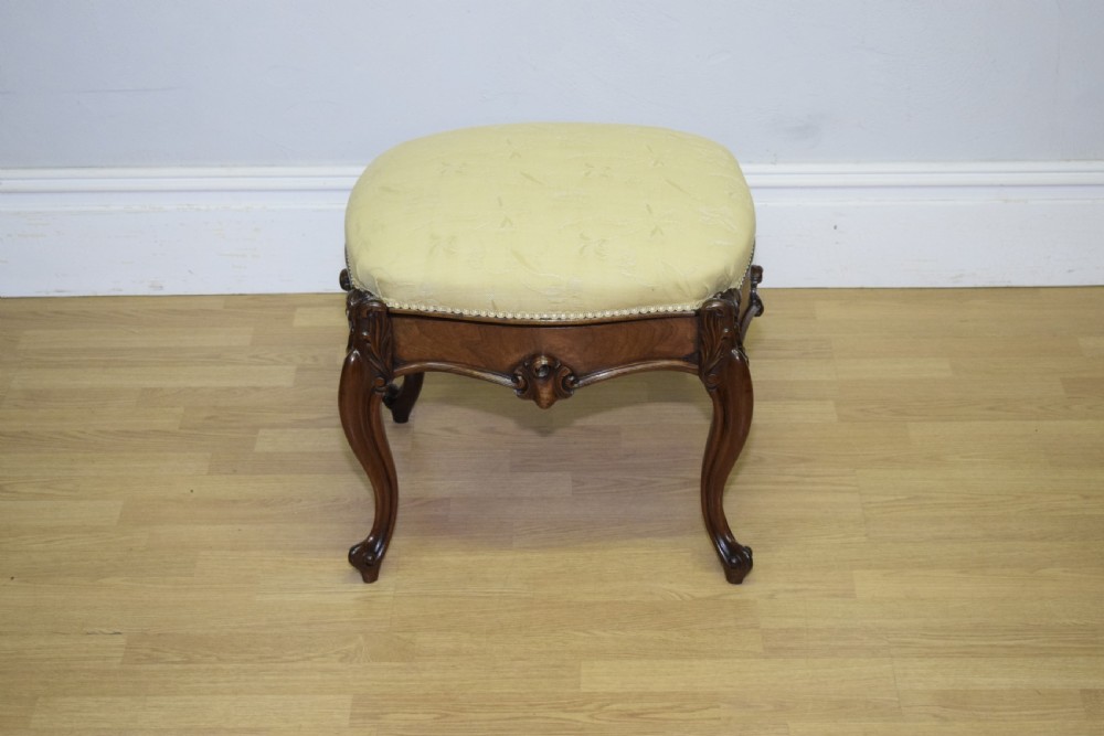 Victorian Rosewood Stool View VI