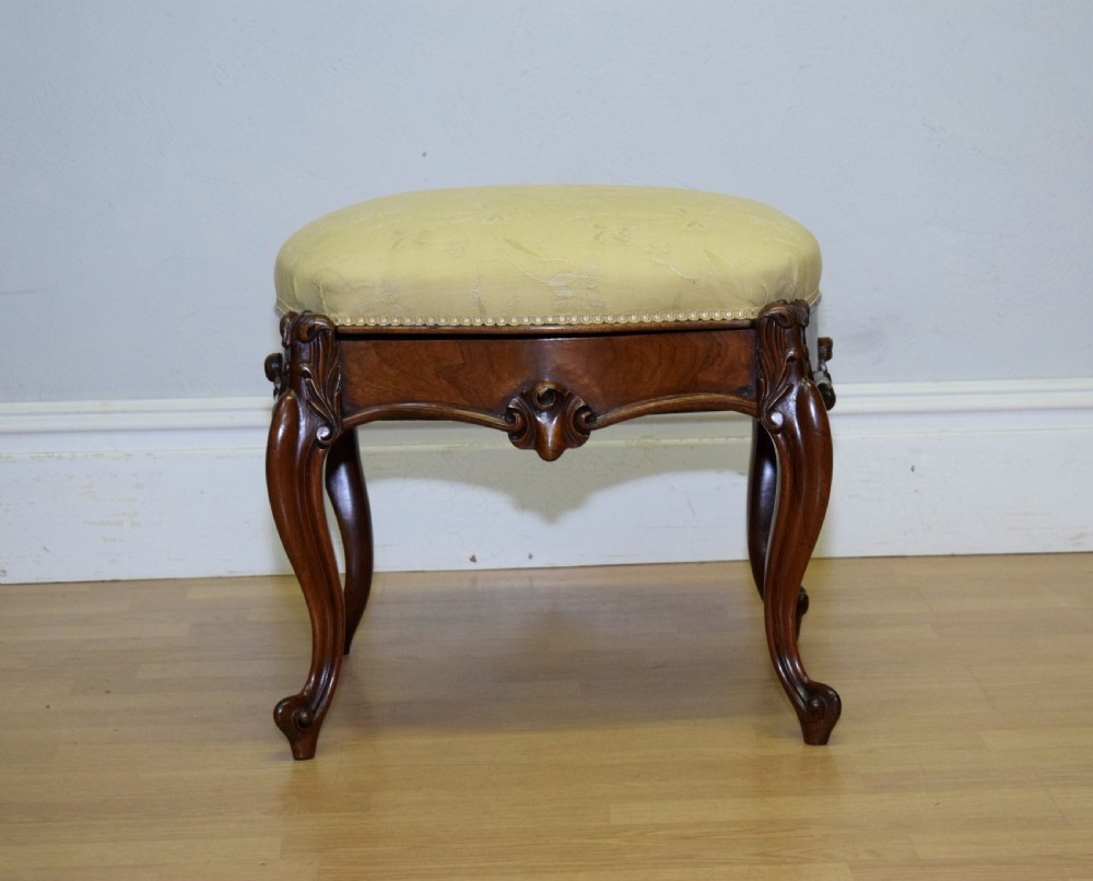 Victorian Rosewood Stool View VII
